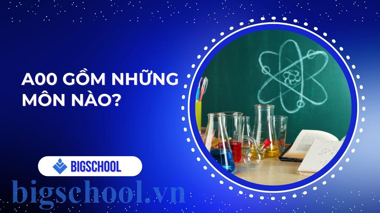 a00 gồm những môn nào