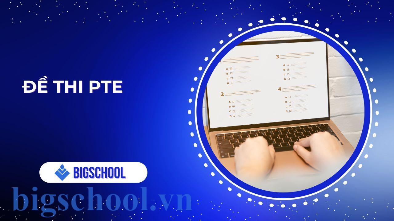 đề thi pte