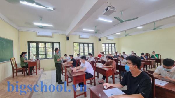 Trường công an tổ chức thi môn gì để tuyển sinh với người có bằng ĐH rồi?