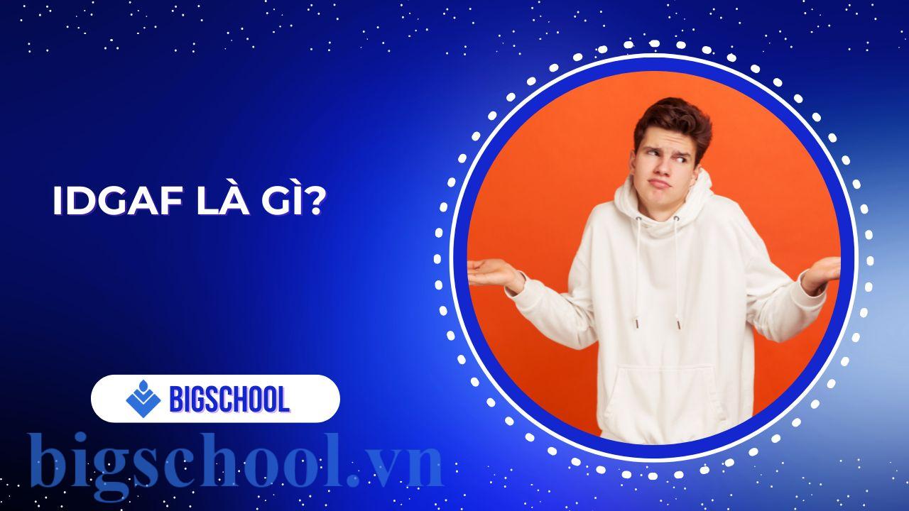 idgaf là gì