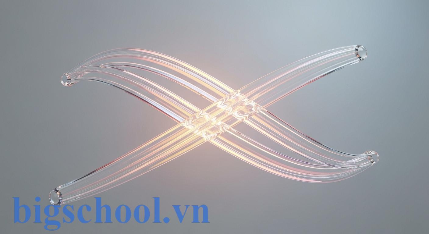 Biểu đồ 3D trừu tượng minh họa quy tắc phân biệt