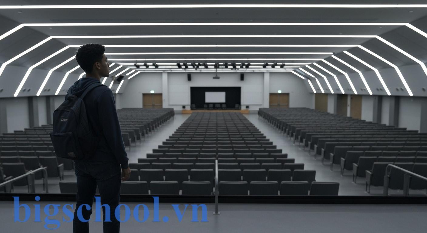 Ảnh đại diện cho Giảng đường là gì? 5 khác biệt lớn nhất so với lớp học phổ thông