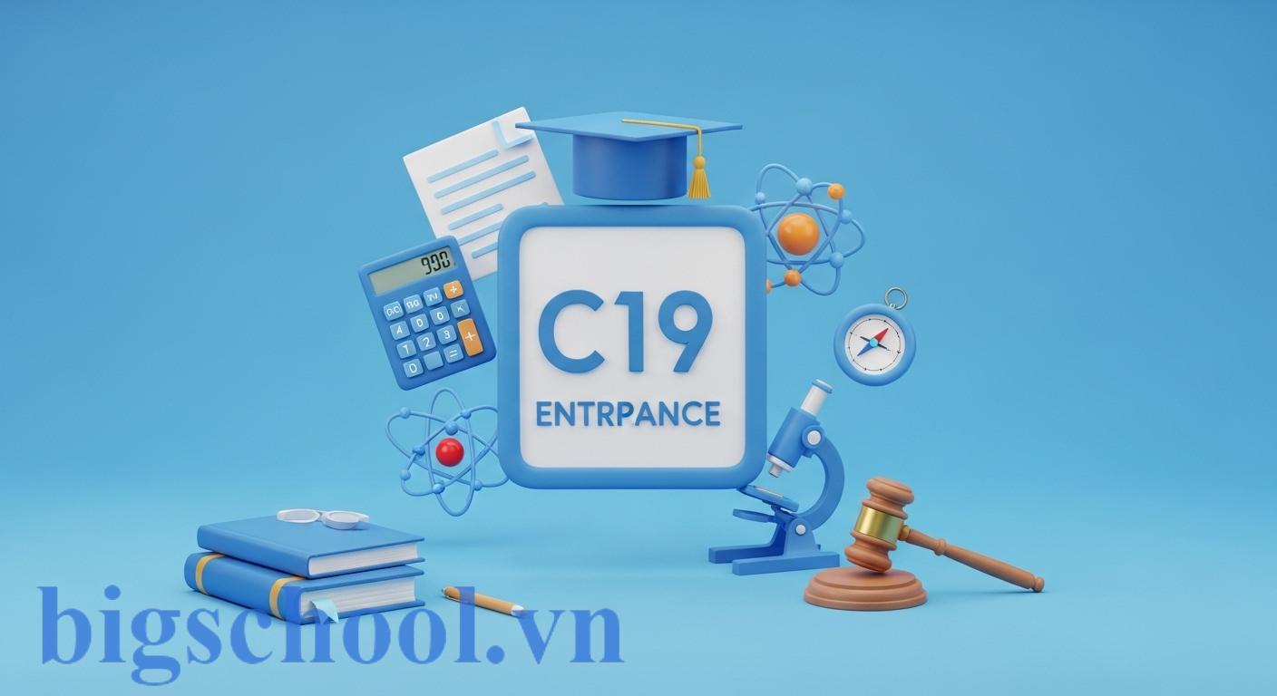 Ảnh đại diện Khối C19 gồm những môn nào? Chiến lược xét tuyển đại học 2025