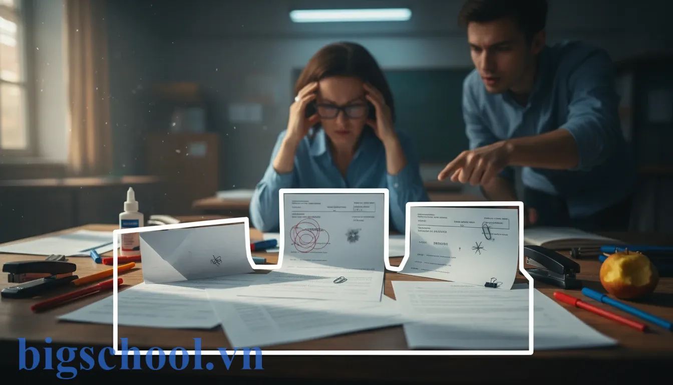 Ảnh đại diện 10 Trường hợp bị coi là đánh dấu bài thi 2025: Các lỗi vô ý & Cách xử lý tại chỗ