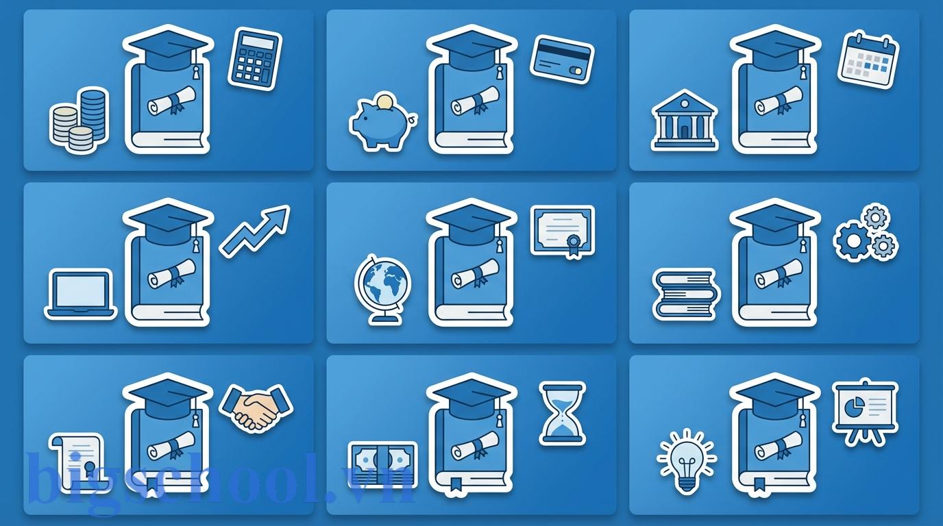 Ảnh đại diện Bảng học phí trường giáo dục thường xuyên 2025 - 2026 chi tiết theo vùng