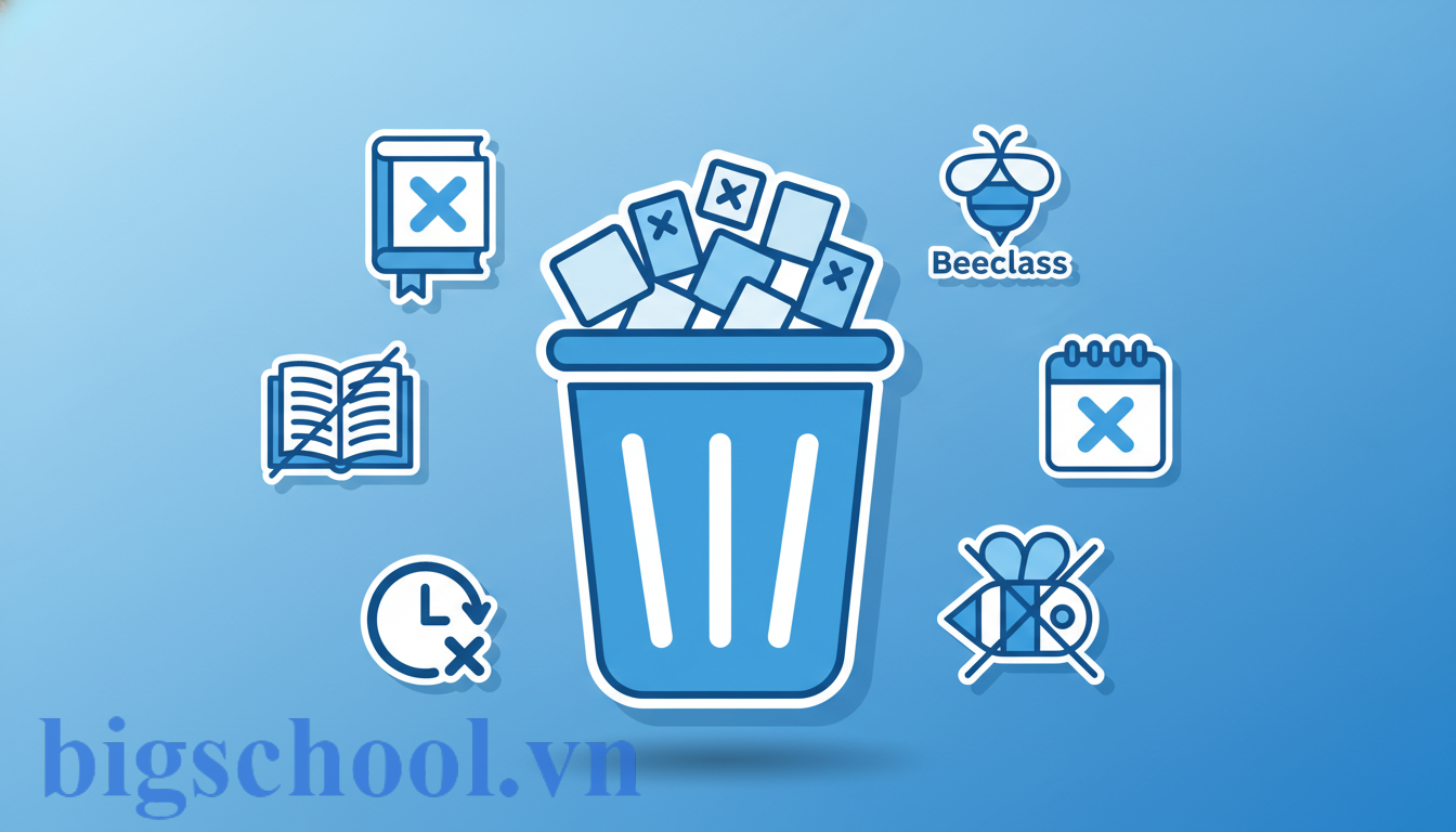 Ảnh đại diện Cách xóa lớp trên Beeclass nhanh nhất 2026 kèm lưu ý quan trọng