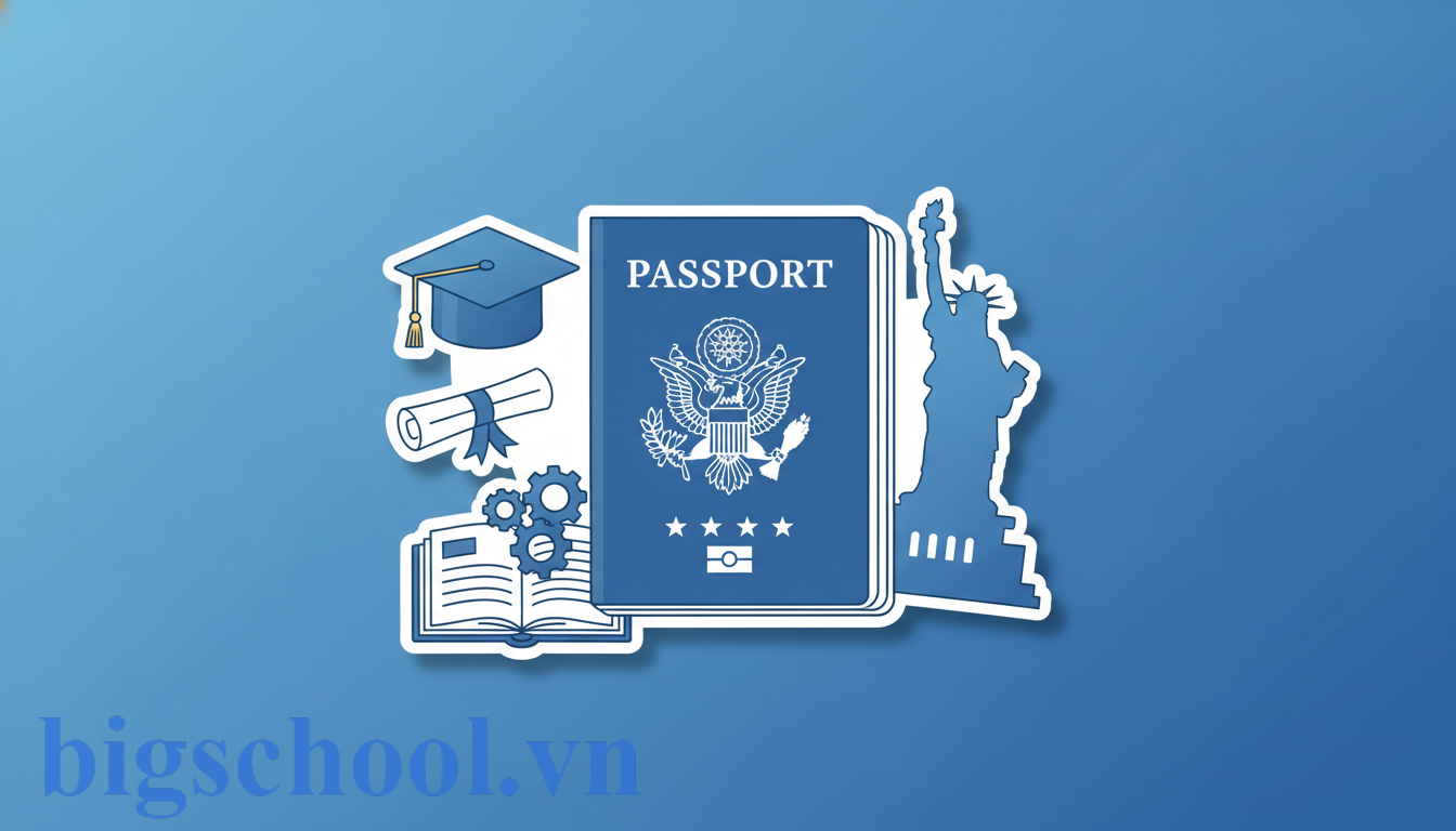 Ảnh đại diện Học GDTX du học Mỹ được không? Lộ trình đậu Visa 2026
