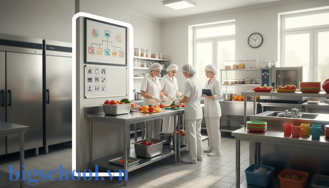 Ảnh đại diện Nội quy bếp ăn mầm non chuẩn Bộ Y tế đảm bảo an toàn 2025