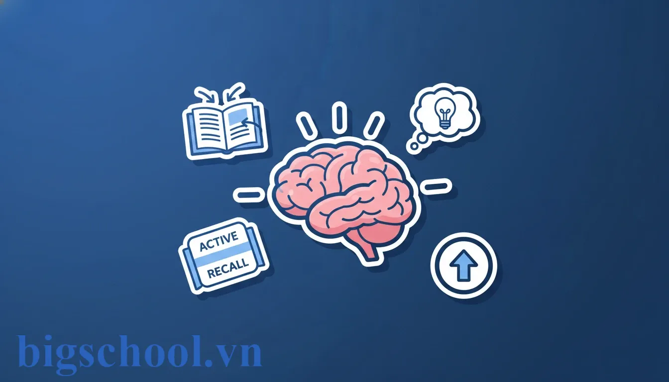 Ảnh đại diện Phương pháp học Blurting: Bí kíp "trí nhớ siêu phàm" đánh bay não cá vàng 2026