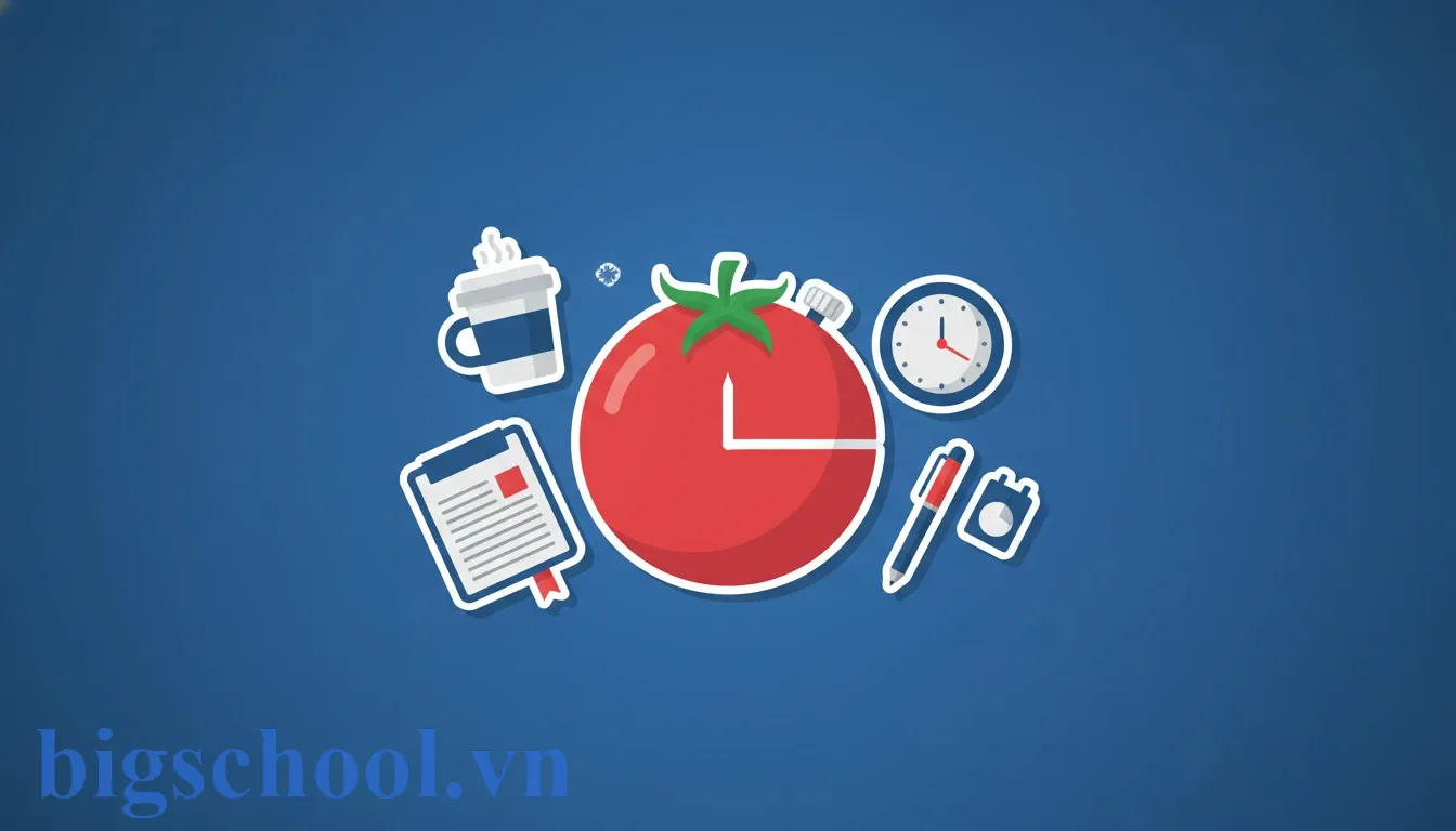Ảnh đại diện Phương pháp học Pomodoro: Tuyệt chiêu "đánh bay" sự trì hoãn (2026)