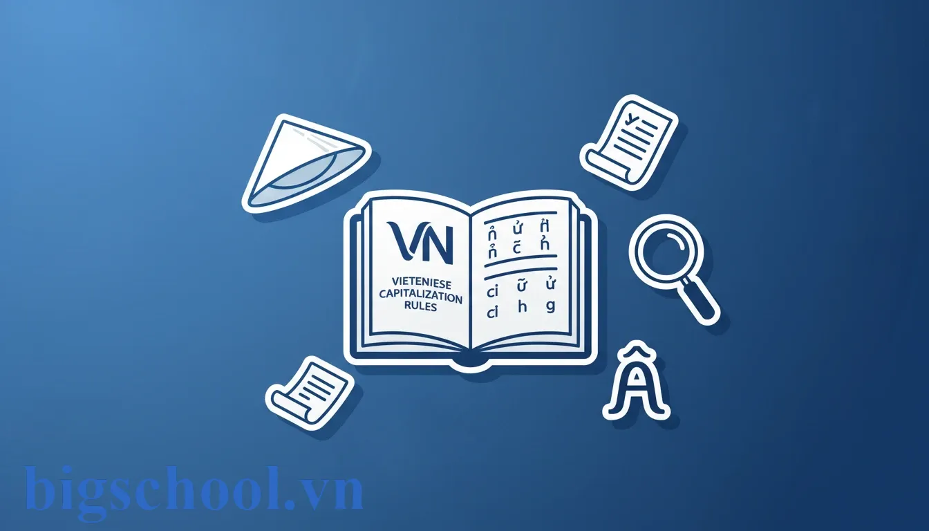 Ảnh đại diện Quy tắc viết hoa trong tiếng Việt: Cẩm nang chuẩn Nghị định 30 & SGK (2025)