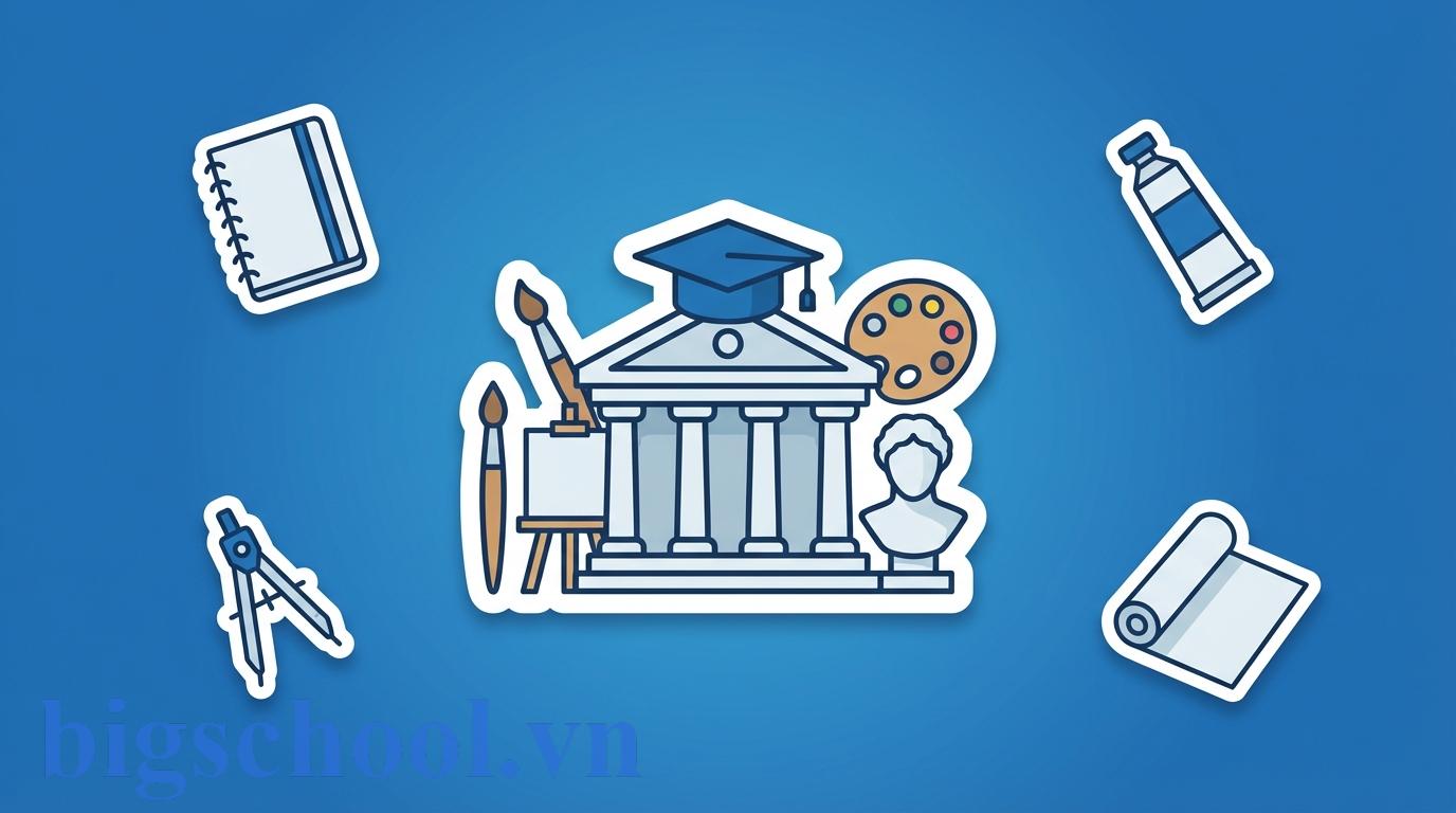 Ảnh đại diện Top 5 trường Cao đẳng Mỹ thuật Hà Nội đào tạo thực hành tốt nhất 2026