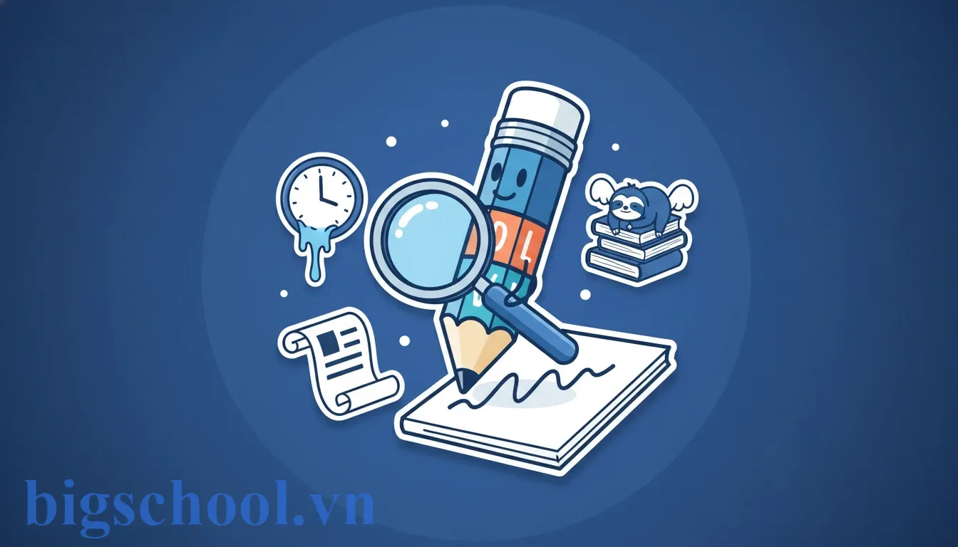 Ảnh đại diện Trễ nãi hay Trễ nải: Từ nào đúng chính tả? Cách sửa tật xấu này ngay (2025)