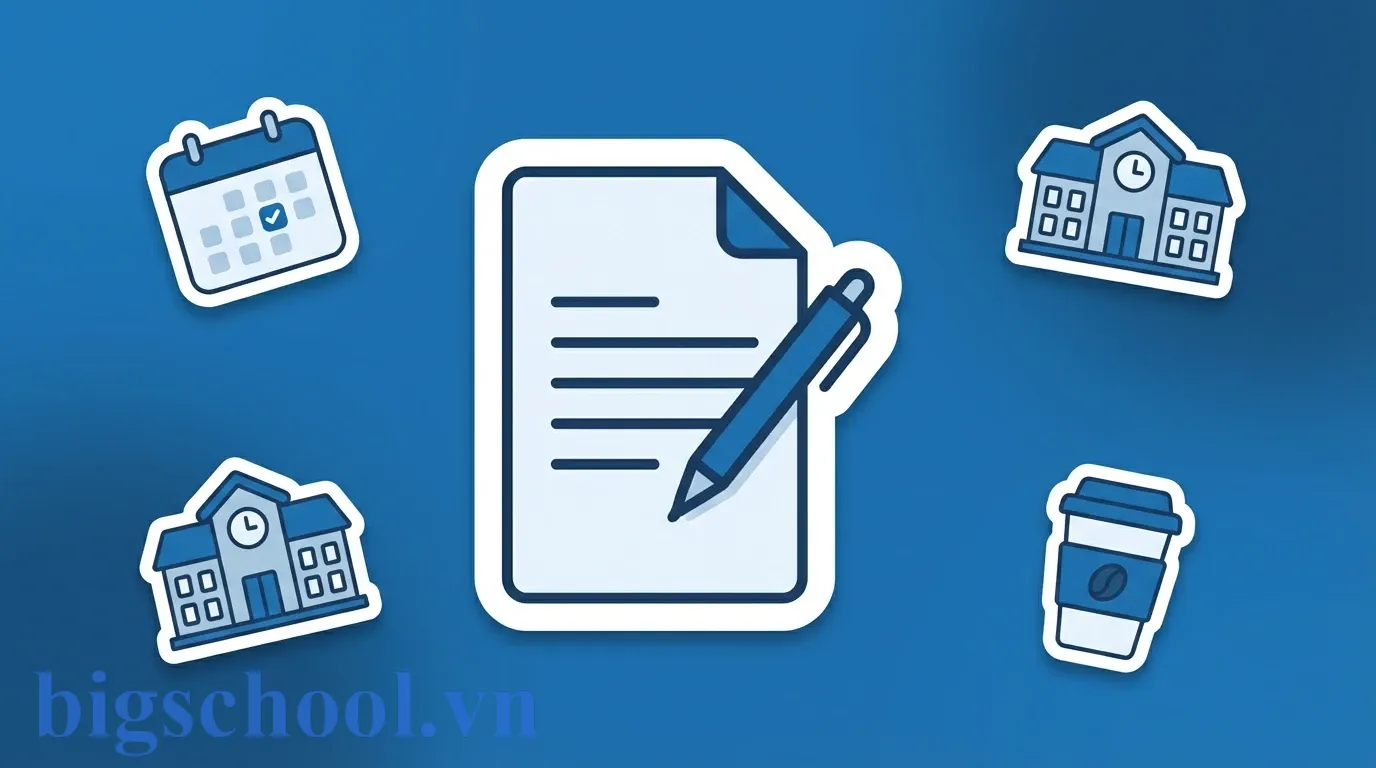 Ảnh đại diện Mẫu đơn xin nghỉ phép của giáo viên Violet: Link tải và Cách viết chuẩn 2026