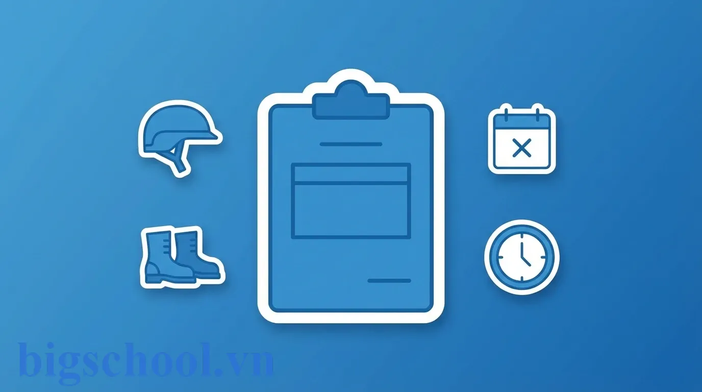 Ảnh đại diện Mẫu đơn xin phép nghỉ học quân sự: Hướng dẫn viết & Lưu ý quan trọng (2026)