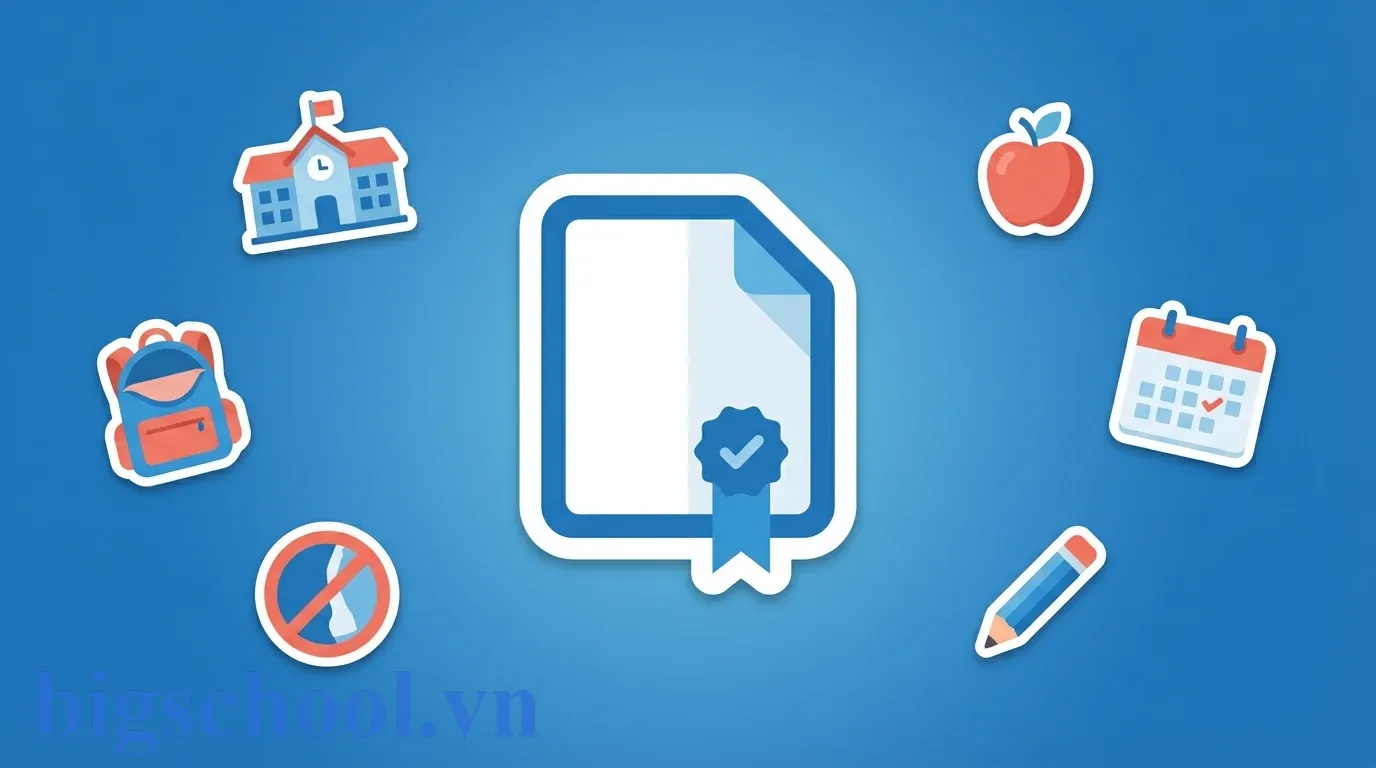 Ảnh đại diện Viết đơn xin phép nghỉ học bằng tiếng Anh: 5 Mẫu chuẩn & Cách viết 2026