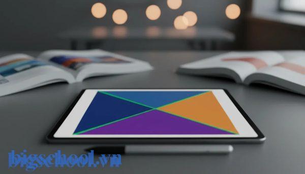 Kỹ thuật kẻ thêm đường chéo trong hình thang giúp áp dụng định lý Talet qua các tam giác