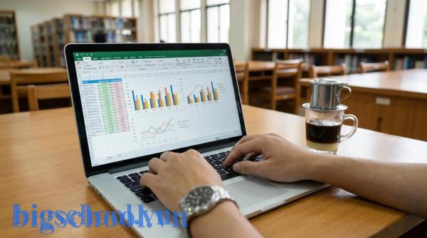Không giỏi Toán có nên học kinh tế? 5 bí quyết thành công từ người trong cuộc 4 Sinh viên kinh tế sử dụng phần mềm phân tích dữ liệu và biểu đồ để tối ưu hóa việc học tập