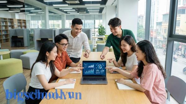Không giỏi toán có nên học tài chính ngân hàng? Bằng chứng từ người thật 5 Nhóm sinh viên Việt Nam thảo luận về các chuyên ngành tài chính quản trị và marketing.