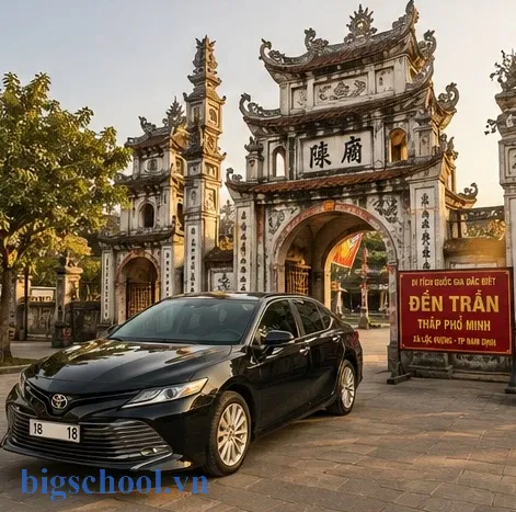 Biển số xe 18 thuộc tỉnh nào và những thông tin cần biết 8 Biển số xe 18 thuộc tỉnh Nam Định với biểu tượng đền Trần lịch sử