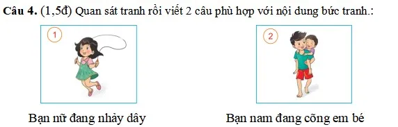 Ma trận đề thi học kì 2 lớp 1 môn Tiếng Việt theo sách Kết nối