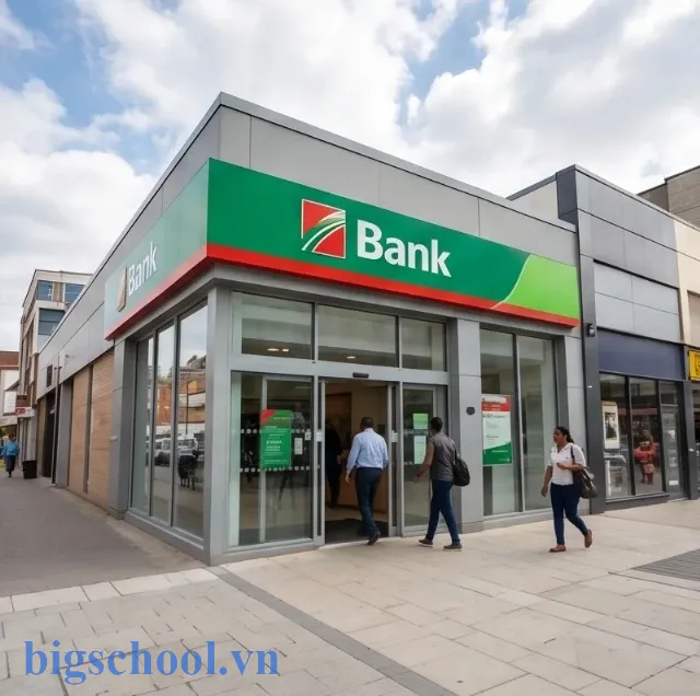 Khách hàng đến điểm giao dịch Agribank để thực hiện thủ tục hủy dịch vụ SMS Banking