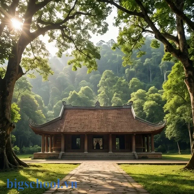 Toan canh Dinh Tan Trao noi dien ra Hoi nghi Toan quoc cua Dang