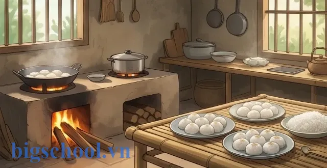 Hình ảnh đặc trưng của Tết Hàn thực tại làng quê Việt Nam đầy nhân văn