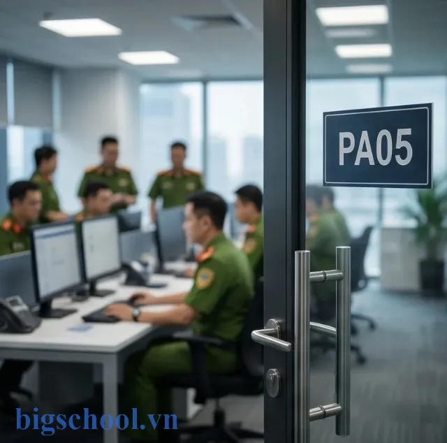 Các ký hiệu phòng nghiệp vụ Công an cấp tỉnh và thành phố trực thuộc trung ương