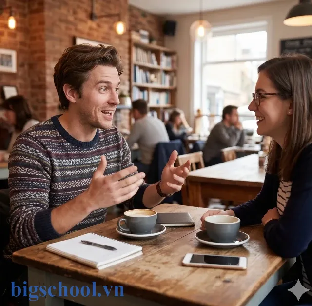 Minh họa cách sử dụng 'through that' trong giao tiếp hằng ngày bằng tiếng Anh