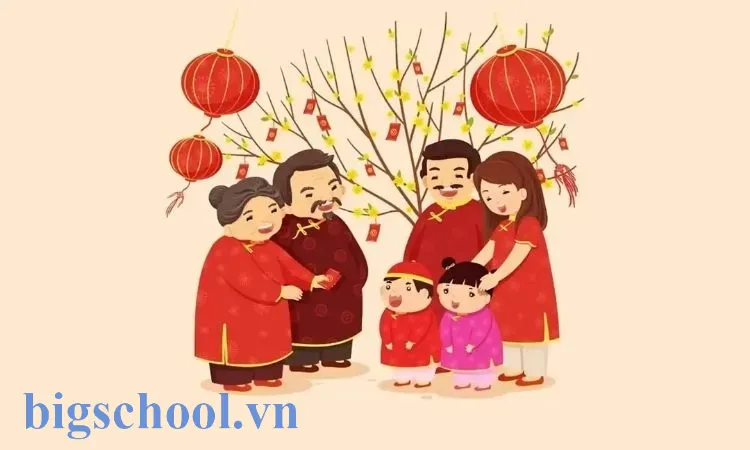 Tết sum vầy bên gia đình