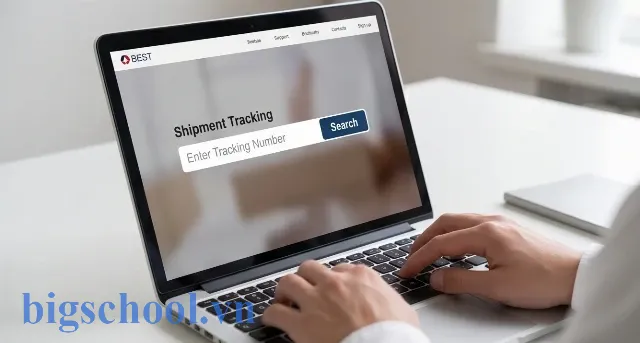 Giao diện website chính thức hỗ trợ tra cứu vận đơn BEST Express cùng lúc nhiều đơn hàng