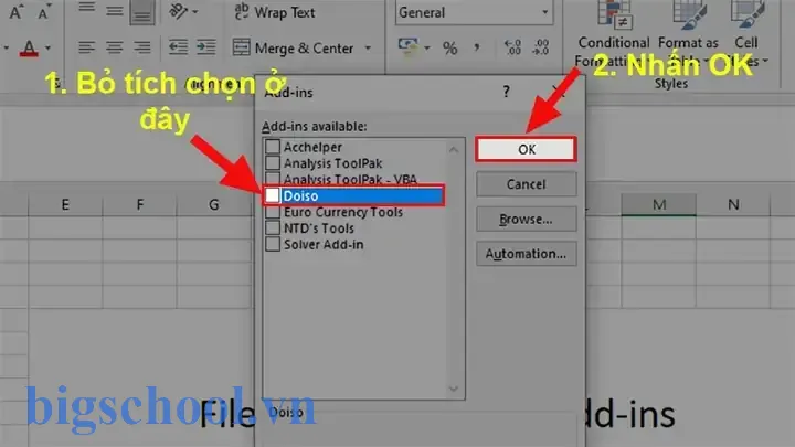 Add‑ins Trong Excel 2007: Hướng Dẫn Chi Tiết, Cài Đặt, Quản Lý Và Ứng Dụng Thực Tiễn 17 Add Ins Trong Excel 2007