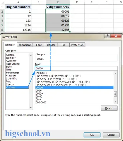 Cách Thêm Vòng Nối (leading Zeros) Trong Excel: Hướng Dẫn Toàn Diện 9 Add Leading Zeros In Excel