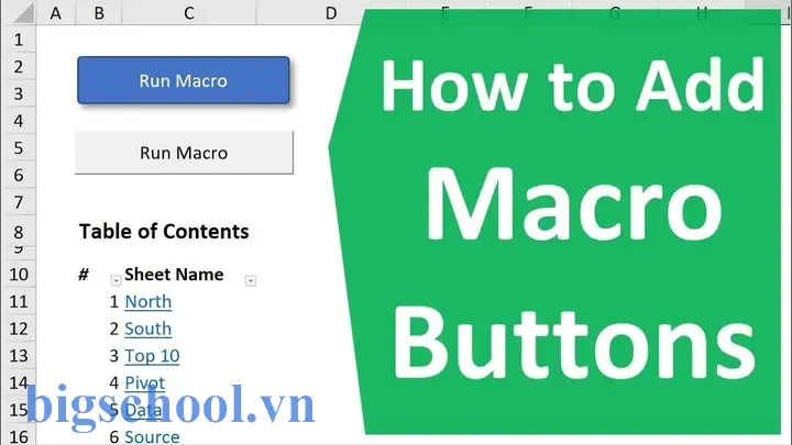 Cách Thêm Nút Macro (macro Button) Vào Excel: Hướng Dẫn Chi Tiết Từ A Đến Z 15 Add Macro Button In Excel