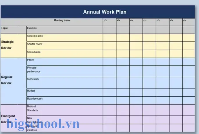 Mẫu Kế Hoạch Vận Hành Hàng Năm (annual Operating Plan) Dưới Dạng Excel: Hướng Dẫn Chi Tiết Từ A Đến Z 5 Annual Operating Plan Template Excel