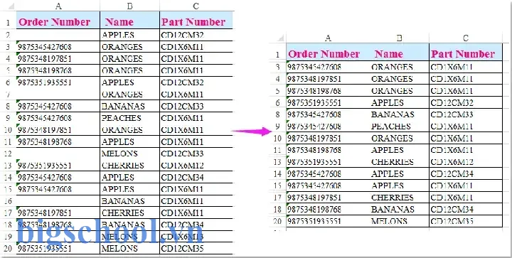 Auto Hide Rows In Excel