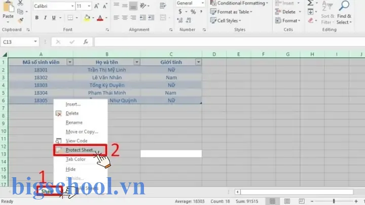 Bỏ Protect Sheet Trong Excel: Hướng Dẫn Chi Tiết Từ Cơ Bản Đến Nâng Cao 17 Bỏ Protect Sheet Trong Excel