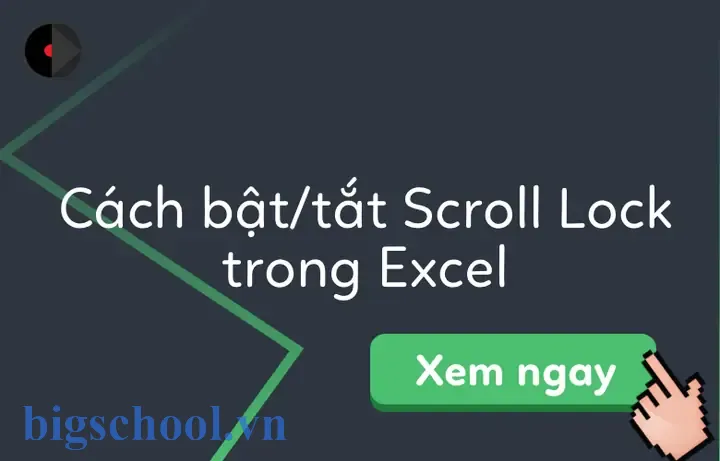 Bỏ Scroll Lock Trong Excel: Hướng Dẫn Chi Tiết, Nguyên Nhân Gây Ra Và Cách Khắc Phục Nhanh Chóng 5 Bỏ Scroll Lock Trong Excel