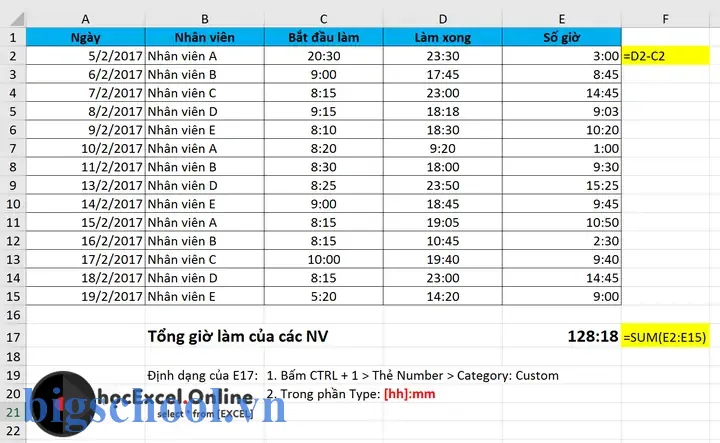 Các Hàm Trong Excel Full: Tổng Hợp Chi Tiết, Cách Sử Dụng Và Ví Dụ Thực Tế 9 Các Hàm Trong Excel Full