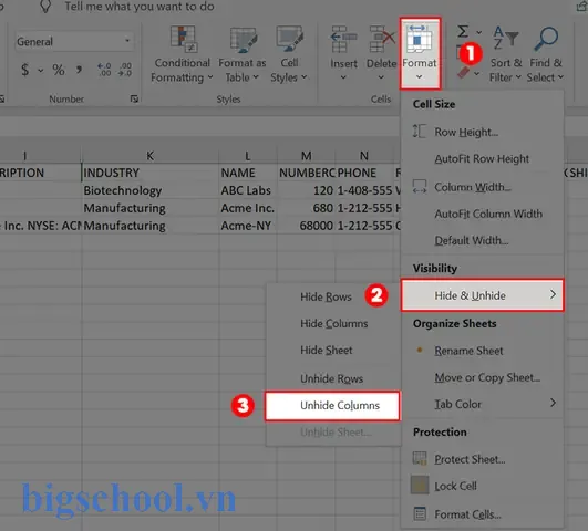 Cách Bỏ Ẩn Cột Trong Excel: Hướng Dẫn Chi Tiết Từng Bước Cho Người Mới Bắt Đầu 11 Cách Bỏ Ẩn Cột Trong Excel