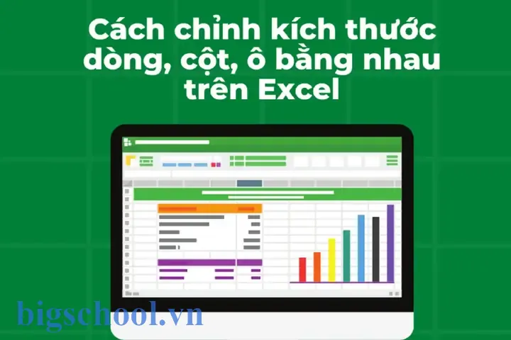 Cách Chỉnh Dòng Bằng Nhau Trong Excel