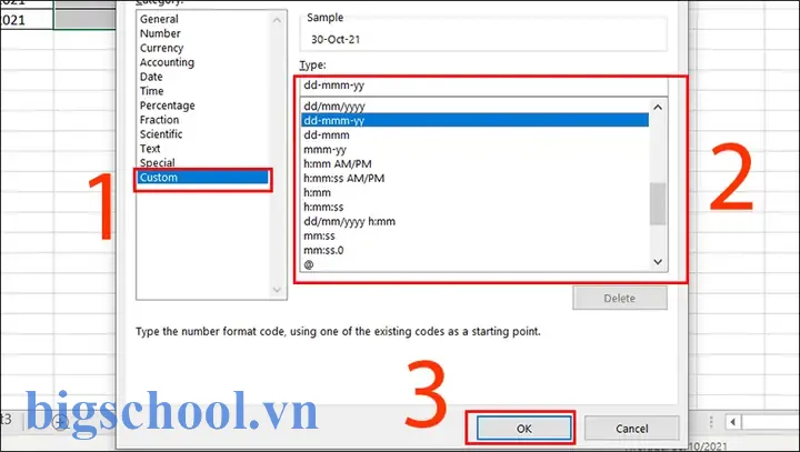 Cách Chỉnh Ngày Tháng Năm Trong Excel