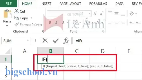 Cách Dùng Hàm If Trong Excel: Hướng Dẫn Từ Cơ Bản Đến Nâng Cao 11 Cách Dùng Hàm If Excel