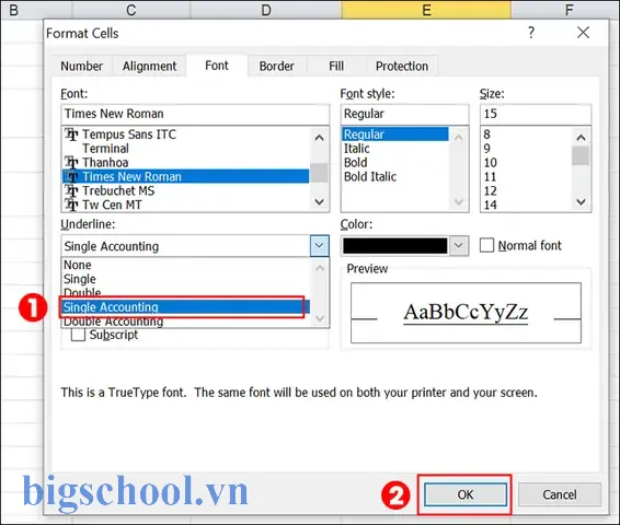 Cách Gạch Chân Trong Excel: Hướng Dẫn Chi Tiết Từ Cơ Bản Đến Nâng Cao 9 Cách Gạch Chân Trong Excel