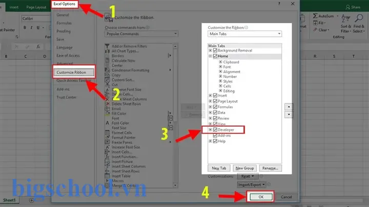 Cách Hiển Thị Tab Developer Trong Excel: Hướng Dẫn Chi Tiết Từ A Đến Z 13 Cách Hiển Thị Tab Developer Trong Excel