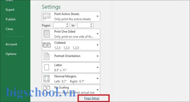 Cách In 2 Mặt Trong Excel