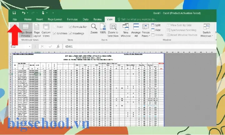 Cách In Excel Vừa Trang Giấy A4