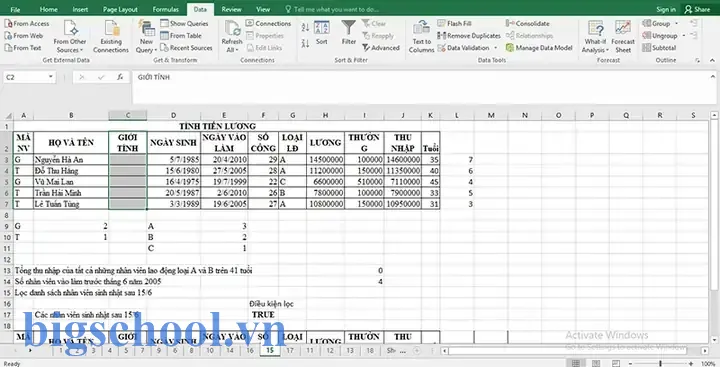 Cách Nhập Dữ Liệu Vào Excel Nhanh