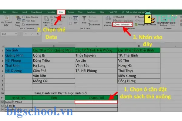 Cách Tạo Lựa Chọn Trong Excel: Hướng Dẫn Chi Tiết Từ Cơ Bản Đến Nâng Cao 1 Cách Tạo Lựa Chọn Trong Excel